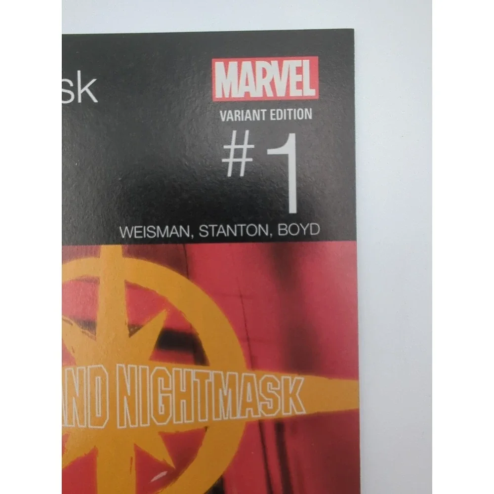 Starbrand & Nightmask #1 Gang Starr Homage Variant Marvel Comic‎ NM Range 2015